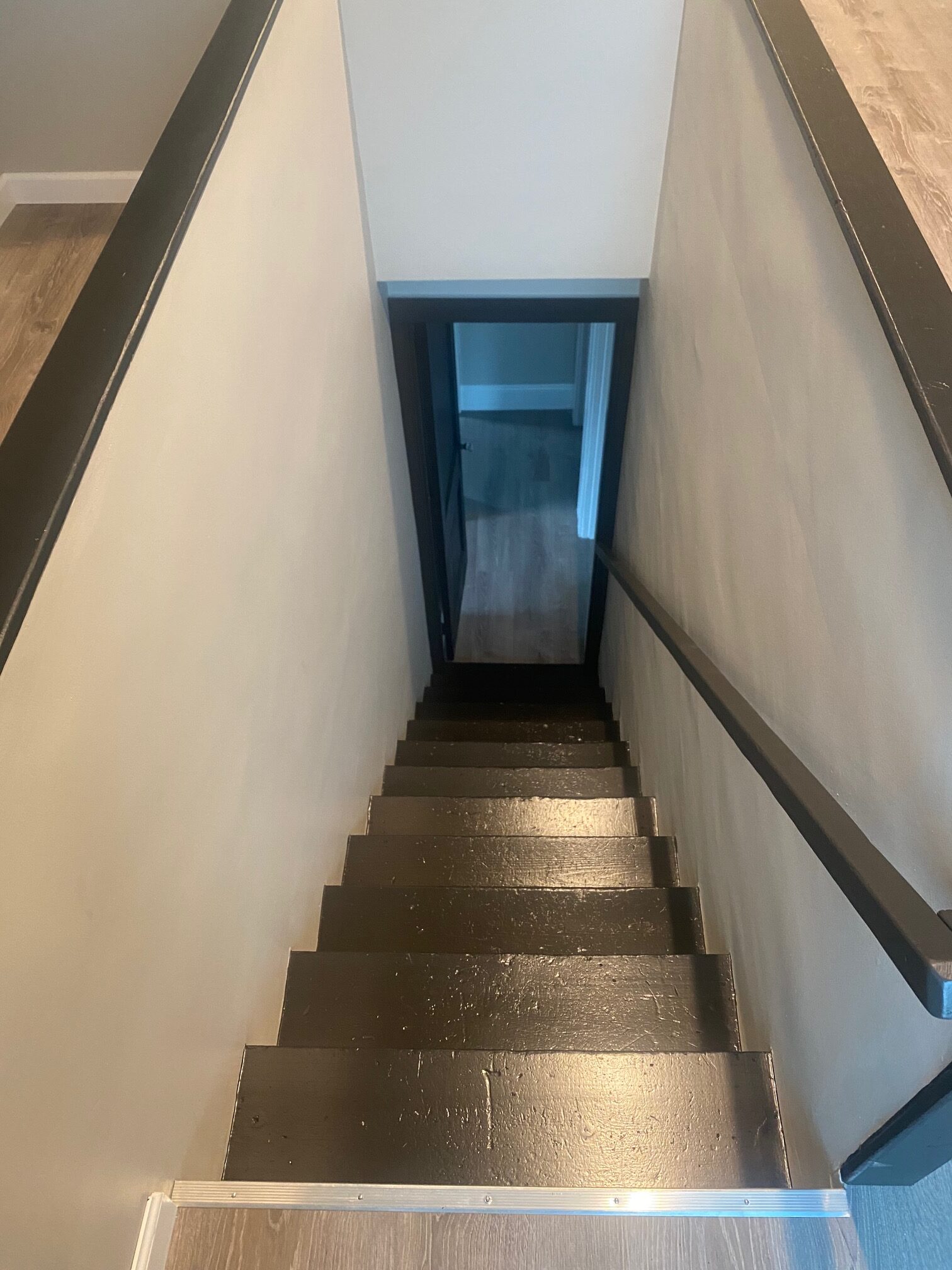 IMG_3625 stairway painted in bucks county